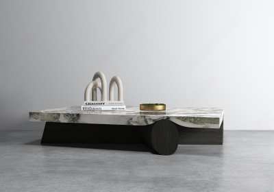 现代茶几3D模型下载